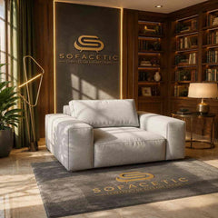 Salon Naples Fabric Sofa