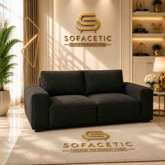 Salon Naples Fabric Sofa