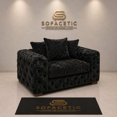 Ashton Crush velvet  Fabric Luxury Sofa Set