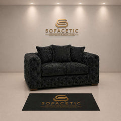 Ashton Crush velvet  Fabric Luxury Sofa Set