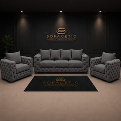 Ashton Jumbo Cord Fabric Luxury Sofa Set