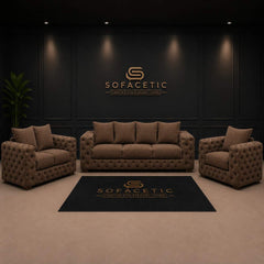 Ashton Jumbo Cord Fabric Luxury Sofa Set