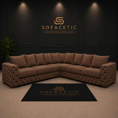 Ashton Jumbo Cord Fabric Luxury Sofa Set
