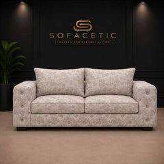 Ashton Naples Fabric Luxury Sofa Set