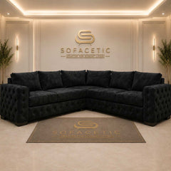 Ashton Naples Fabric Luxury Sofa Set