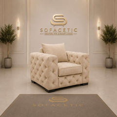 Ashton Plush velvet Luxury Sofa Set