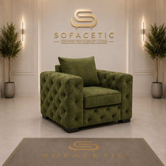 Ashton Plush velvet Luxury Sofa Set