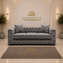 Ashton Plush velvet Luxury Sofa Set
