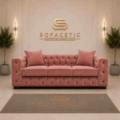 Ashton Plush velvet Luxury Sofa Set