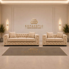 Ashton Plush velvet Luxury Sofa Set