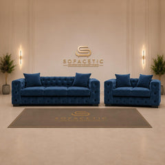 Ashton Plush velvet Luxury Sofa Set