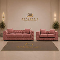 Ashton Plush velvet Luxury Sofa Set