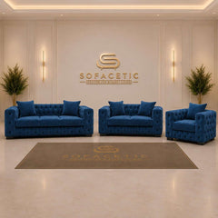 Ashton Plush velvet Luxury Sofa Set