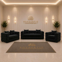 Ashton Plush velvet Luxury Sofa Set