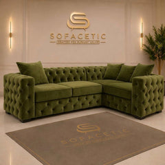 Ashton Plush velvet Luxury Sofa Set