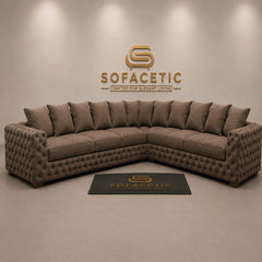 Ashton Chenille Luxury Sofa Set