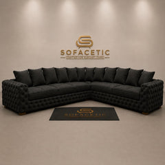 Ashton Chenille Luxury Sofa Set