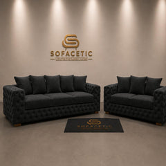 Ashton Chenille Luxury Sofa Set