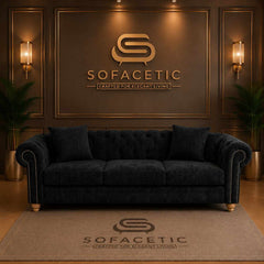 Olympia Ashwin Chenile Sofa Set