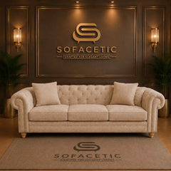 Olympia Ashwin Chenile Sofa Set