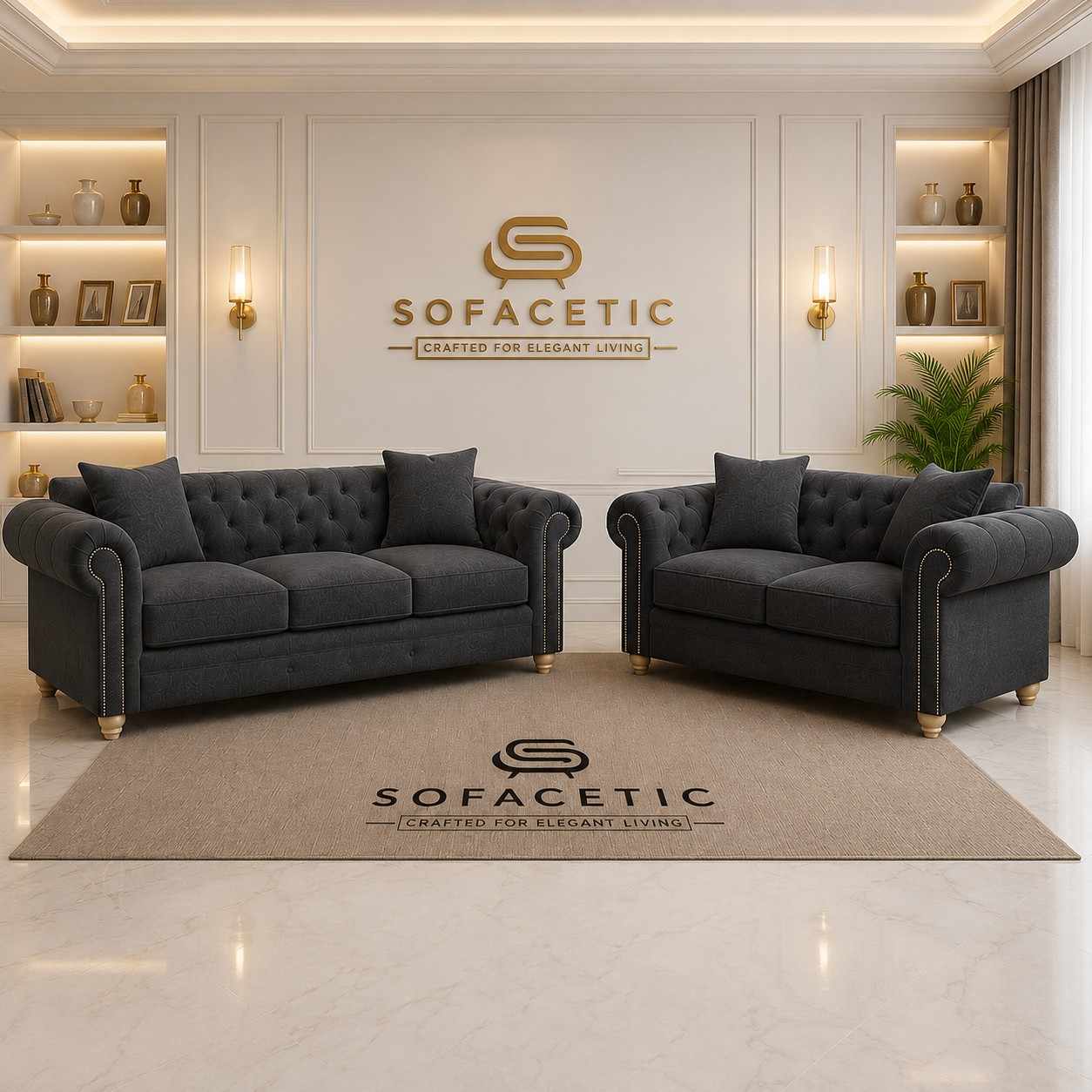 Olympia Ashwin Naples Sofa Set