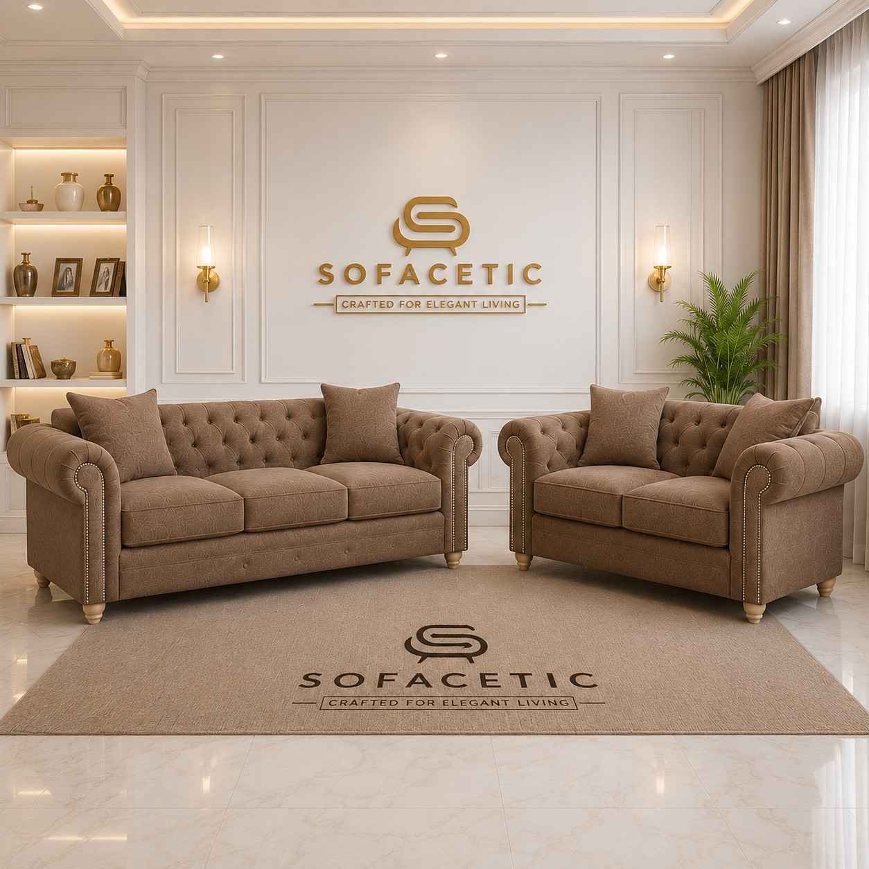 Olympia Ashwin Naples Sofa Set