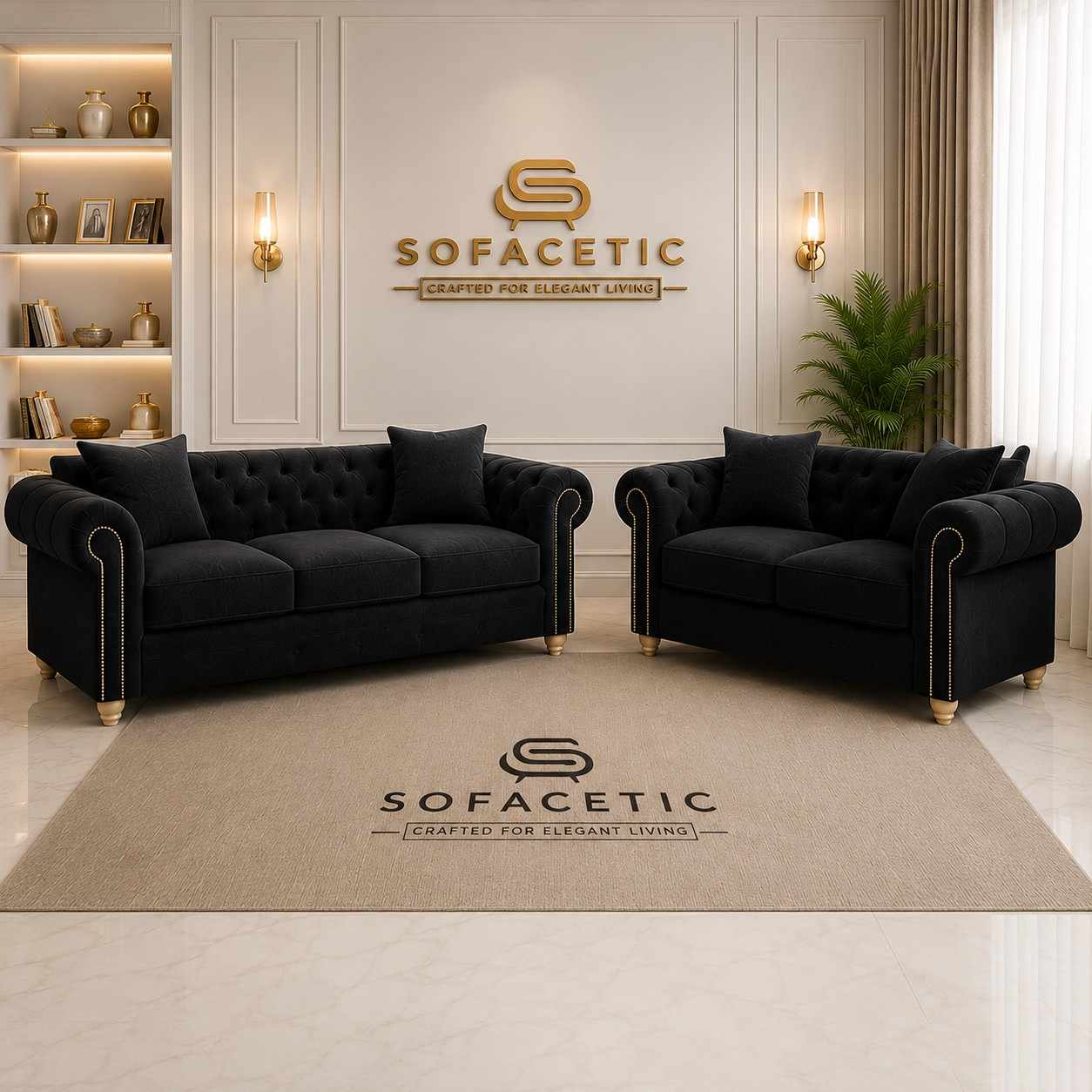 Olympia Ashwin Naples Sofa Set