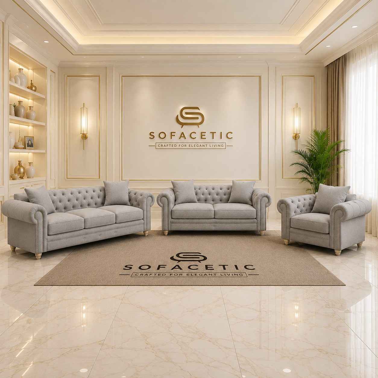Olympia Ashwin Naples Sofa Set