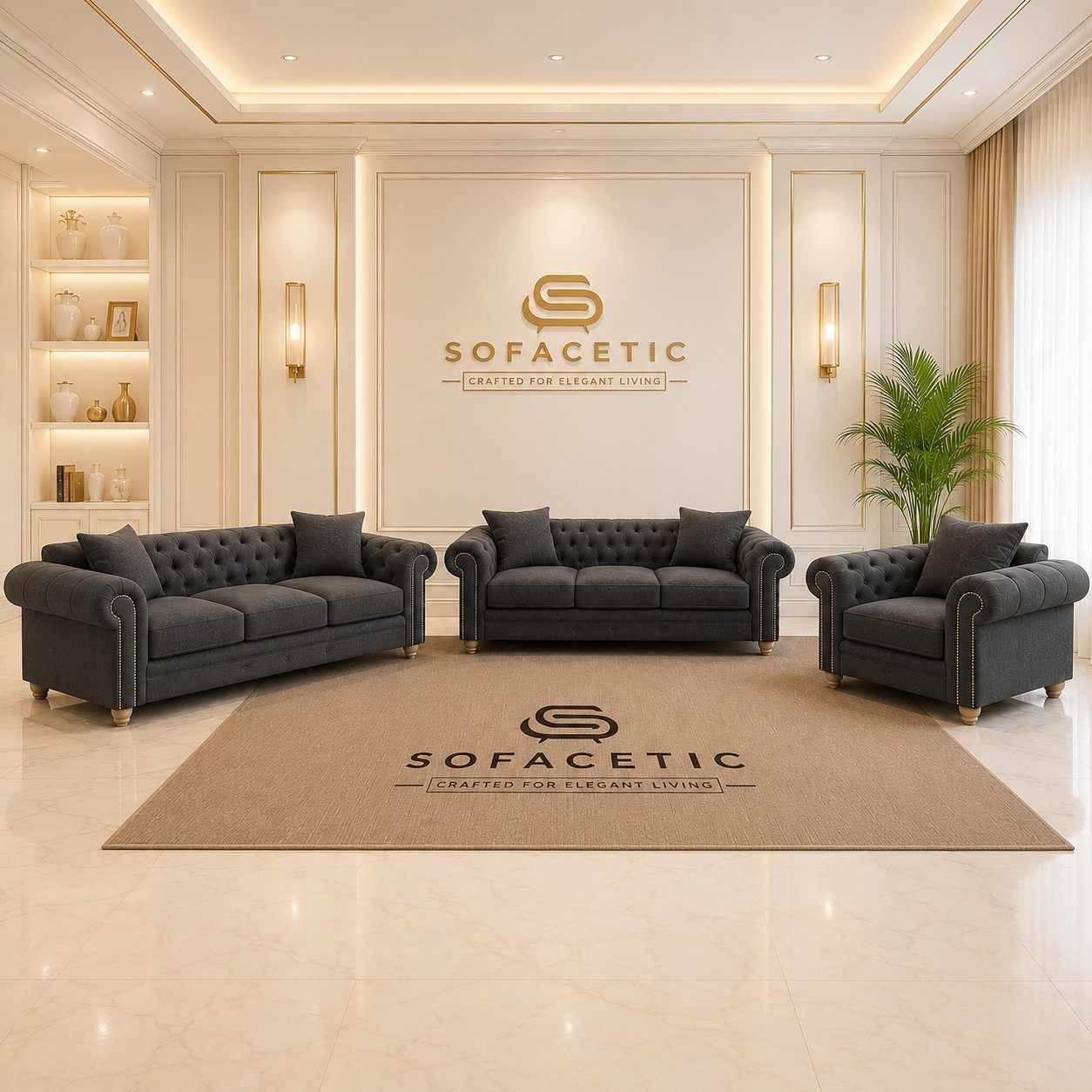 Olympia Ashwin Naples Sofa Set