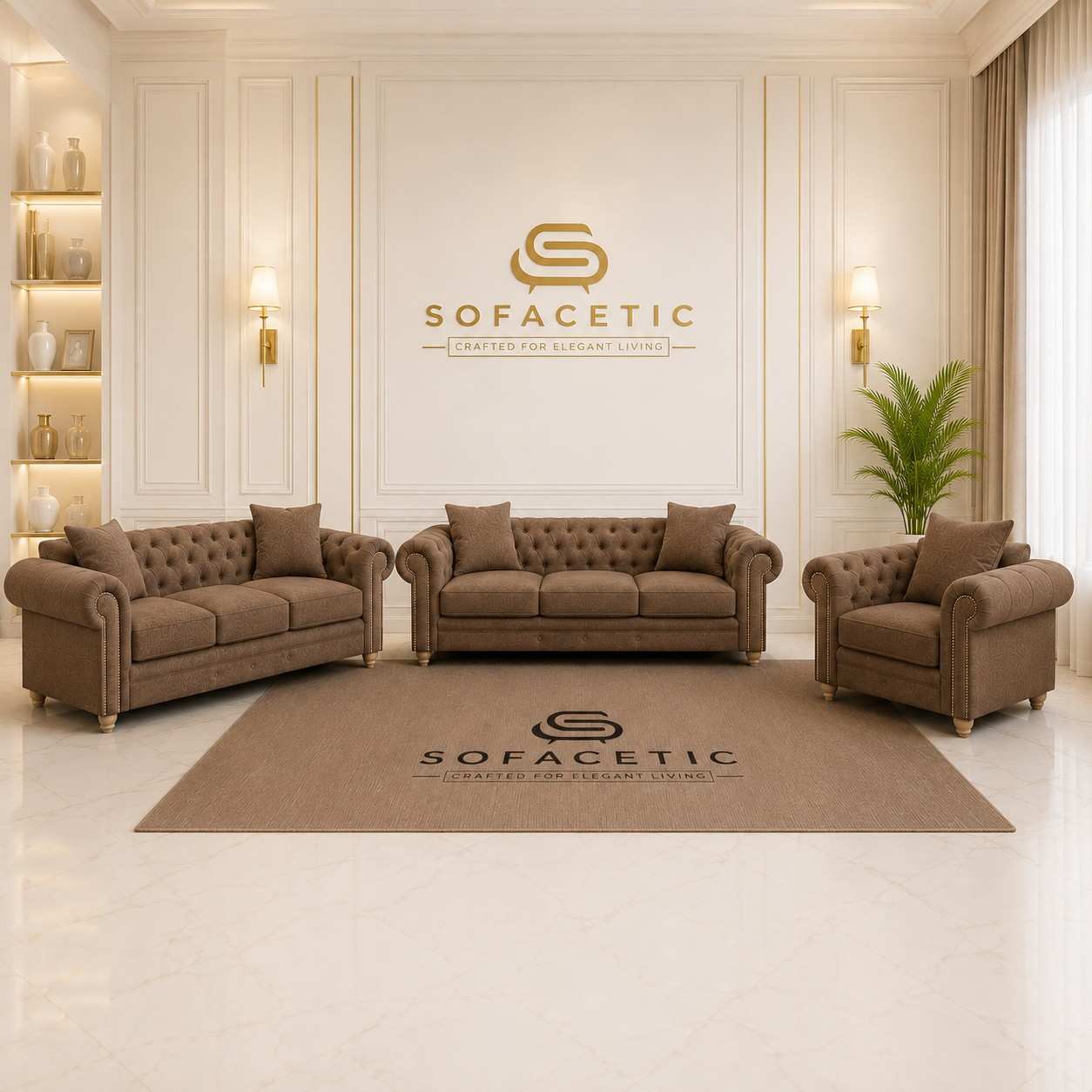 Olympia Ashwin Naples Sofa Set