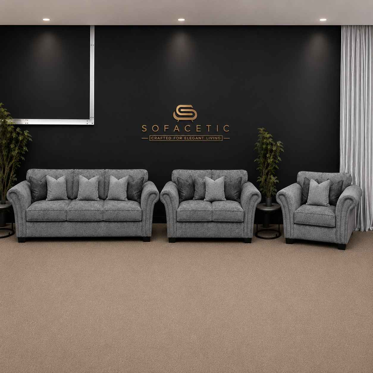 Harrison Juxon Naples Sofa Set