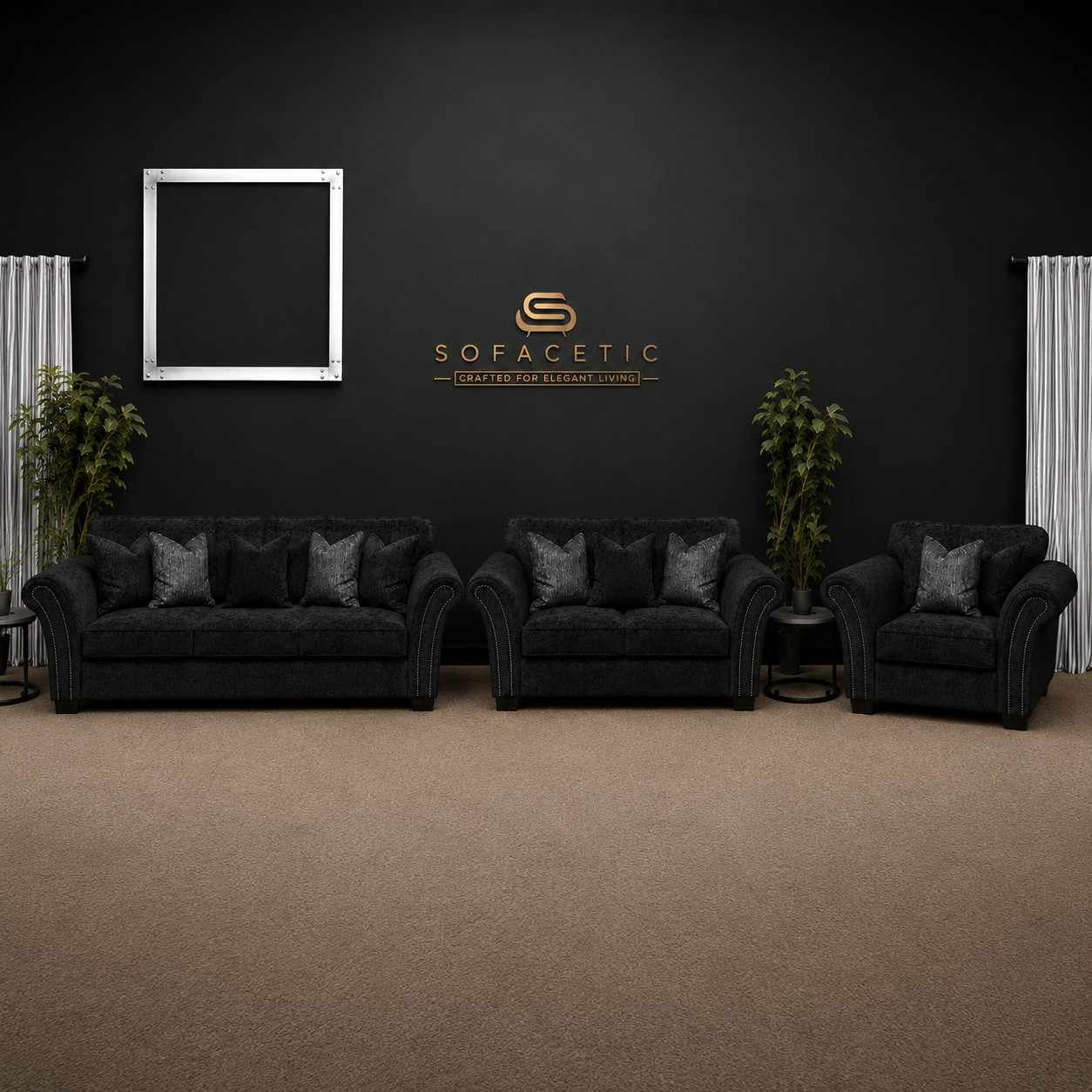 Harrison Juxon Naples Sofa Set