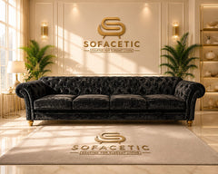 Nicole Crush velvet  Luxury Sofa Set