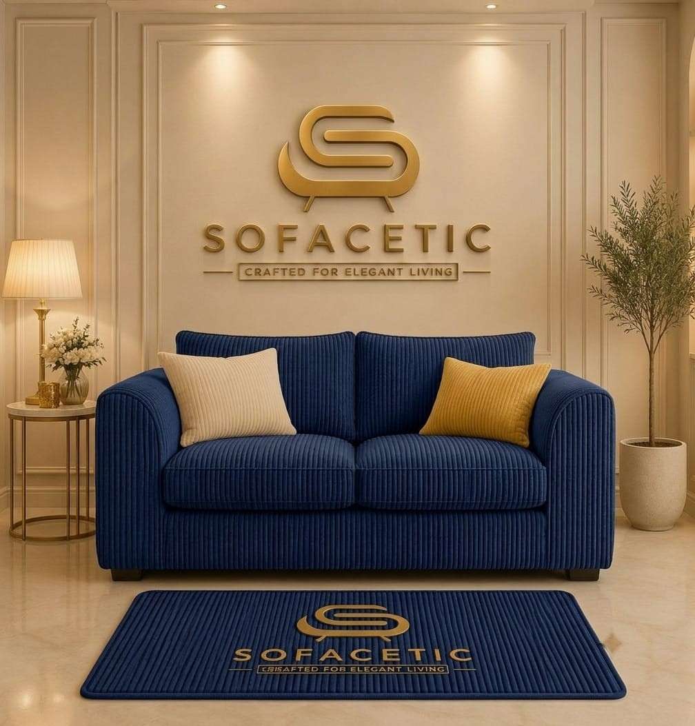 Rivo Jumbo Cord Fabric Sofa Set
