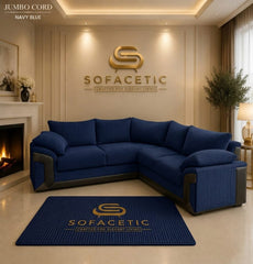 Dino Jumbo Cord Modern Sofa Set