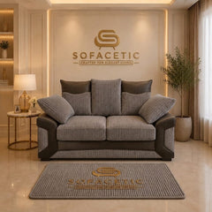 Dino Jumbo Cord Modern Sofa Set