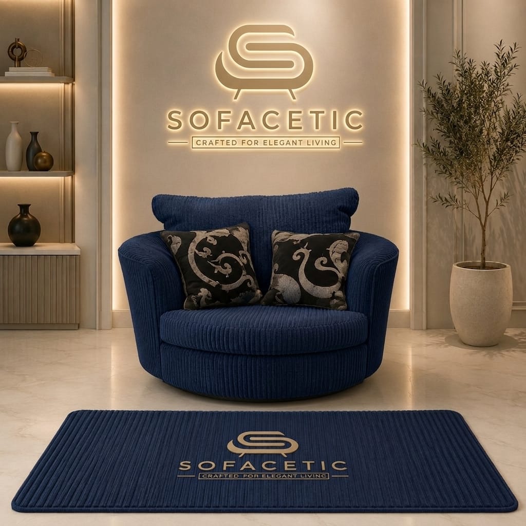 Shanon Jumbo Cord Fabric Stylish Sofa Set