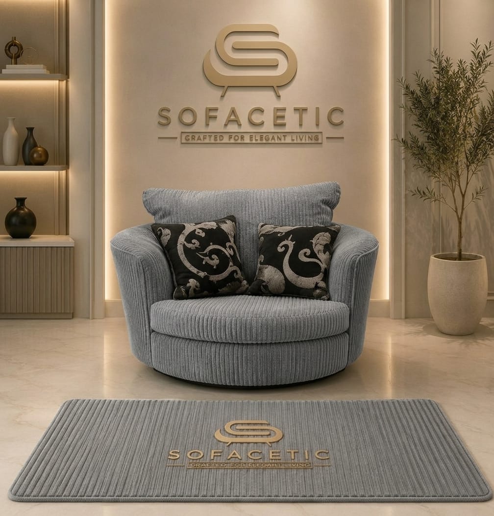 Shanon Jumbo Cord Fabric Stylish Sofa Set
