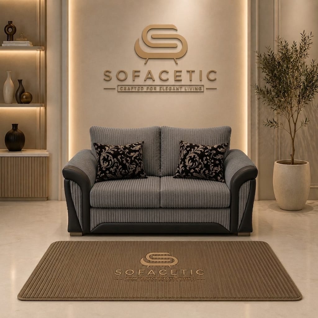 Shanon Jumbo Cord Fabric Stylish Sofa Set