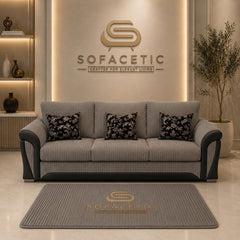 Shanon Jumbo Cord Fabric Stylish Sofa Set