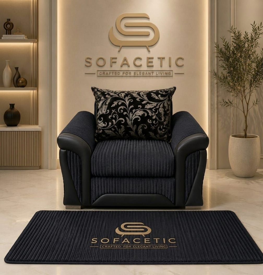 Shanon Jumbo Cord Fabric Stylish Sofa Set