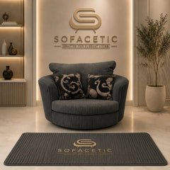 Shanon Jumbo Cord Fabric Stylish Sofa Set