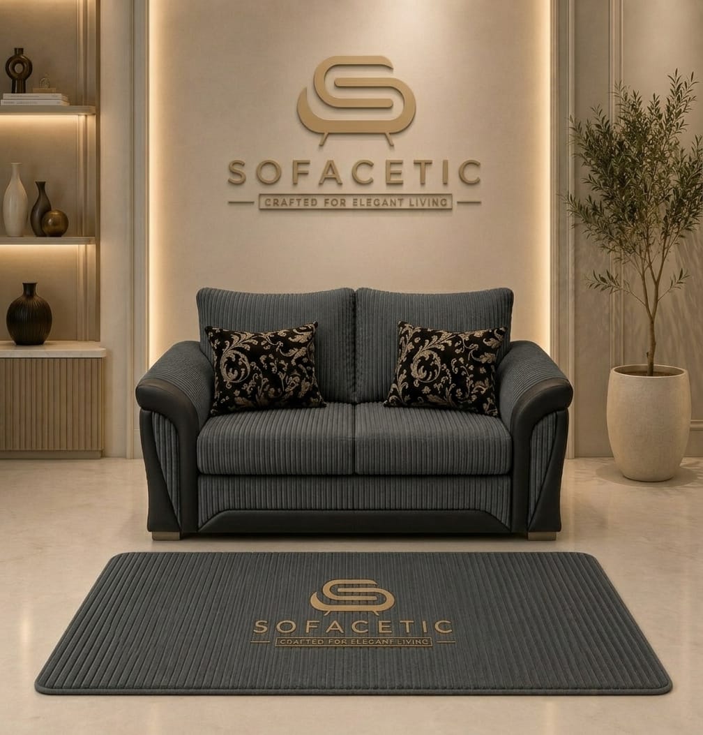 Shanon Jumbo Cord Fabric Stylish Sofa Set