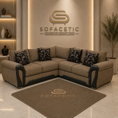 Shanon Jumbo Cord Fabric Stylish Sofa Set