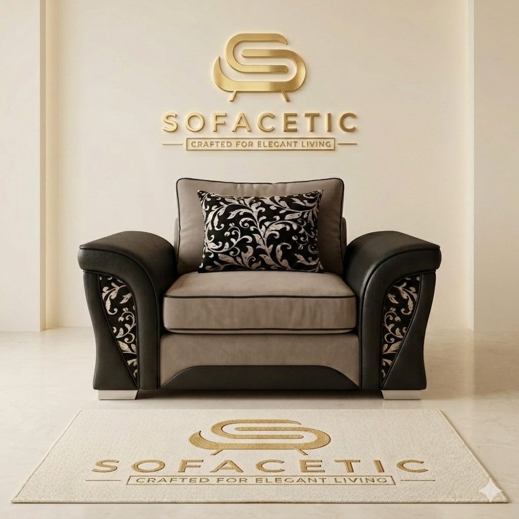 Shanon Chenile Fabric Stylish Sofa Set