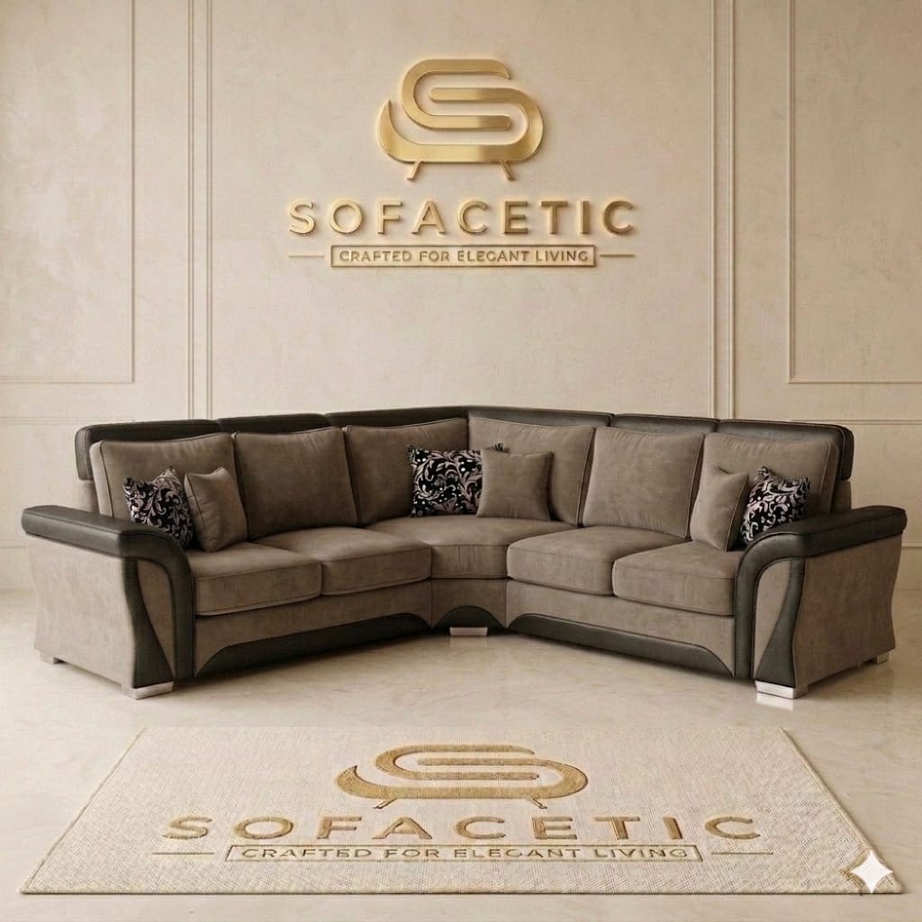 Shanon Chenile Fabric Stylish Sofa Set