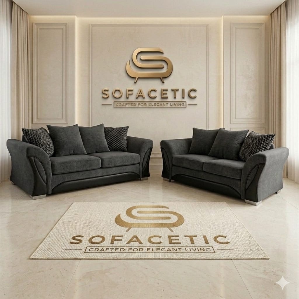 Shanon Chenile Fabric Stylish Sofa Set