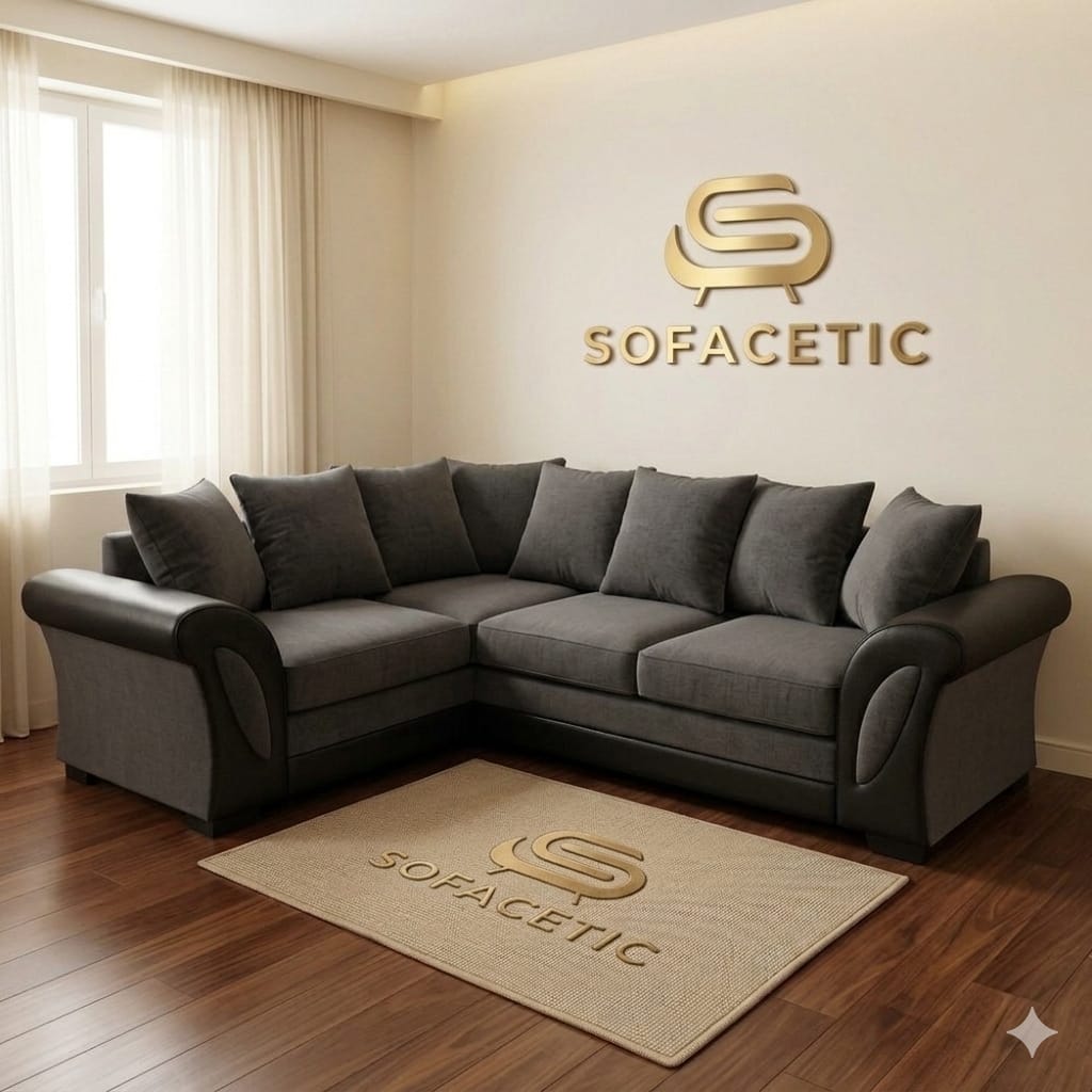 Shanon Chenile Fabric Stylish Sofa Set