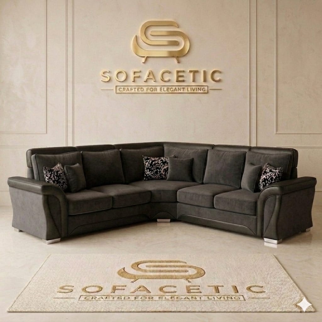 Shanon Chenile Fabric Stylish Sofa Set