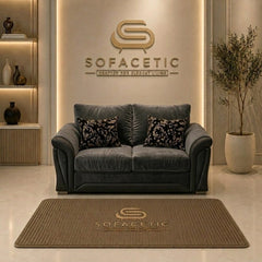 Shanon Plush Velvet Fabric Stylish Sofa Set